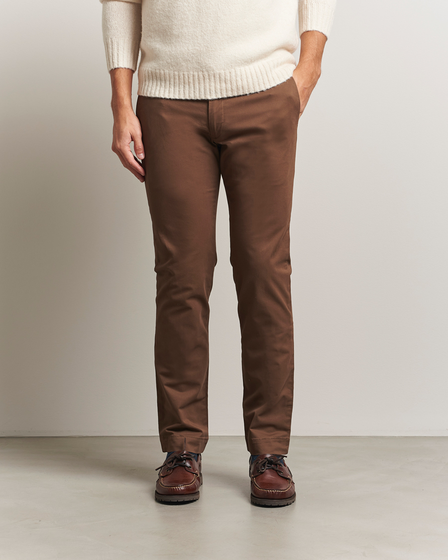 Mies | Housut | Polo Ralph Lauren | Hudson Slim Fit Stretch Chinos Chestnut