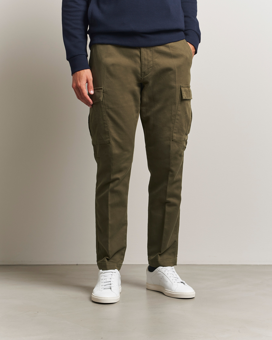 Mies | Housut | Polo Ralph Lauren | Knit Like Cargo Pants Canopy Olive