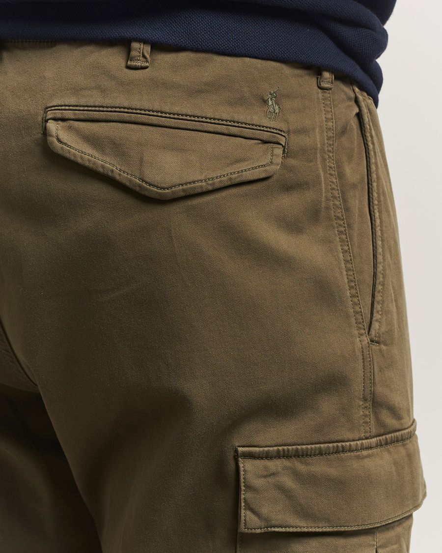 Mies | Housut | Polo Ralph Lauren | Knit Like Cargo Pants Canopy Olive