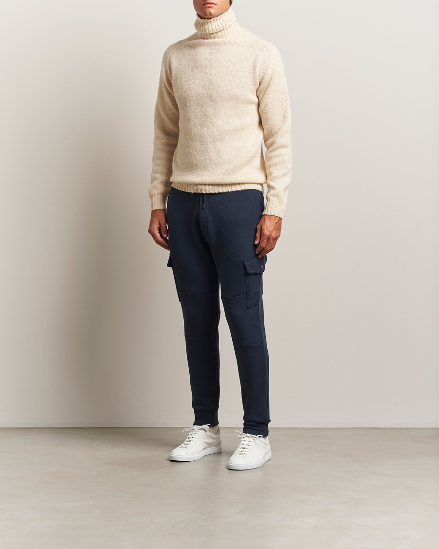 Mies | Housut | Polo Ralph Lauren | Double Knitted Athletic Sweatpants Aviator Navy