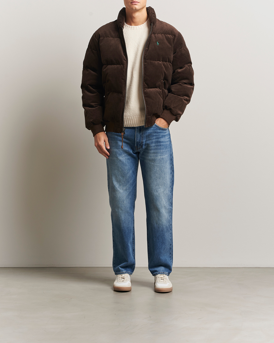 Mies | Takit | Polo Ralph Lauren | Wyoming Corduroy Bomber Jacket Dark Beech
