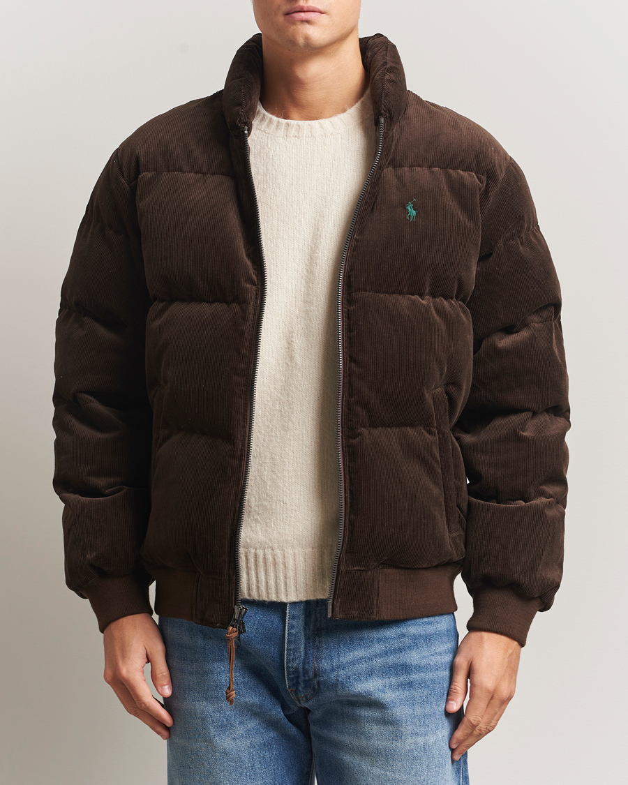 Mies | Takit | Polo Ralph Lauren | Wyoming Corduroy Bomber Jacket Dark Beech