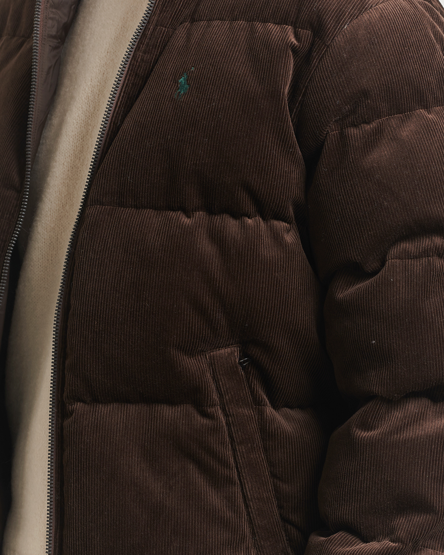 Mies | Takit | Polo Ralph Lauren | Wyoming Corduroy Bomber Jacket Dark Beech