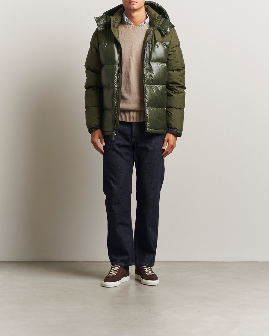 Mies | Takit | Polo Ralph Lauren | Gorham Mixed Glossy Down Jacket Dark Loden