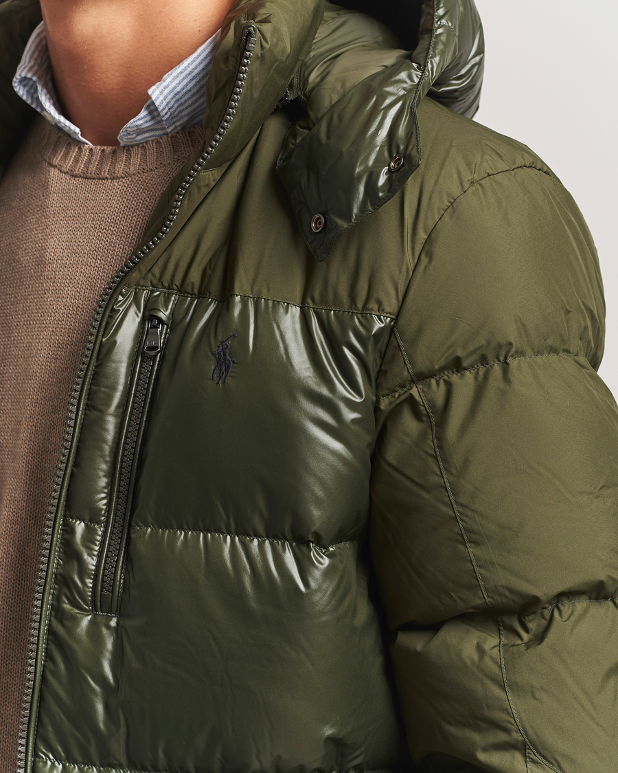 Mies | Takit | Polo Ralph Lauren | Gorham Mixed Glossy Down Jacket Dark Loden