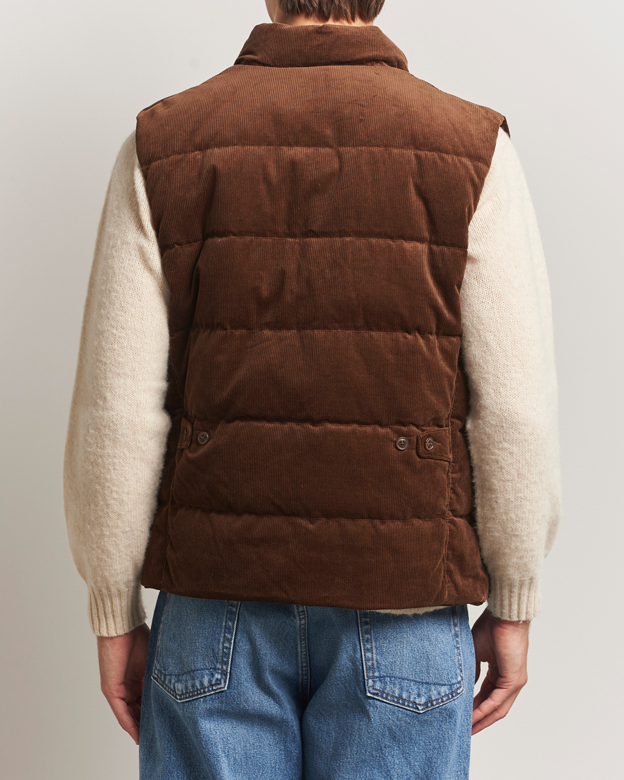 Mies | Takit | Polo Ralph Lauren | Quilted Corduroy Vest Pale Russet