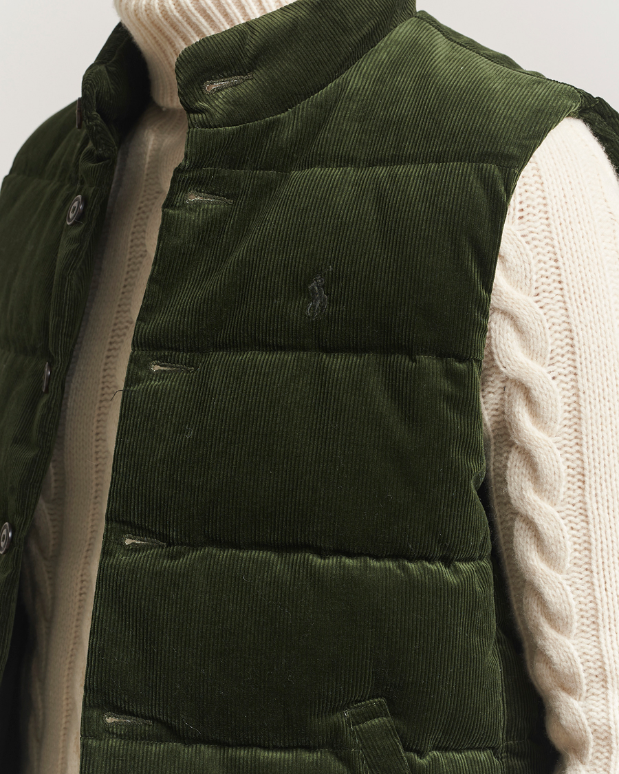 Mies | Takit | Polo Ralph Lauren | Quilted Corduroy Vest Country Olive