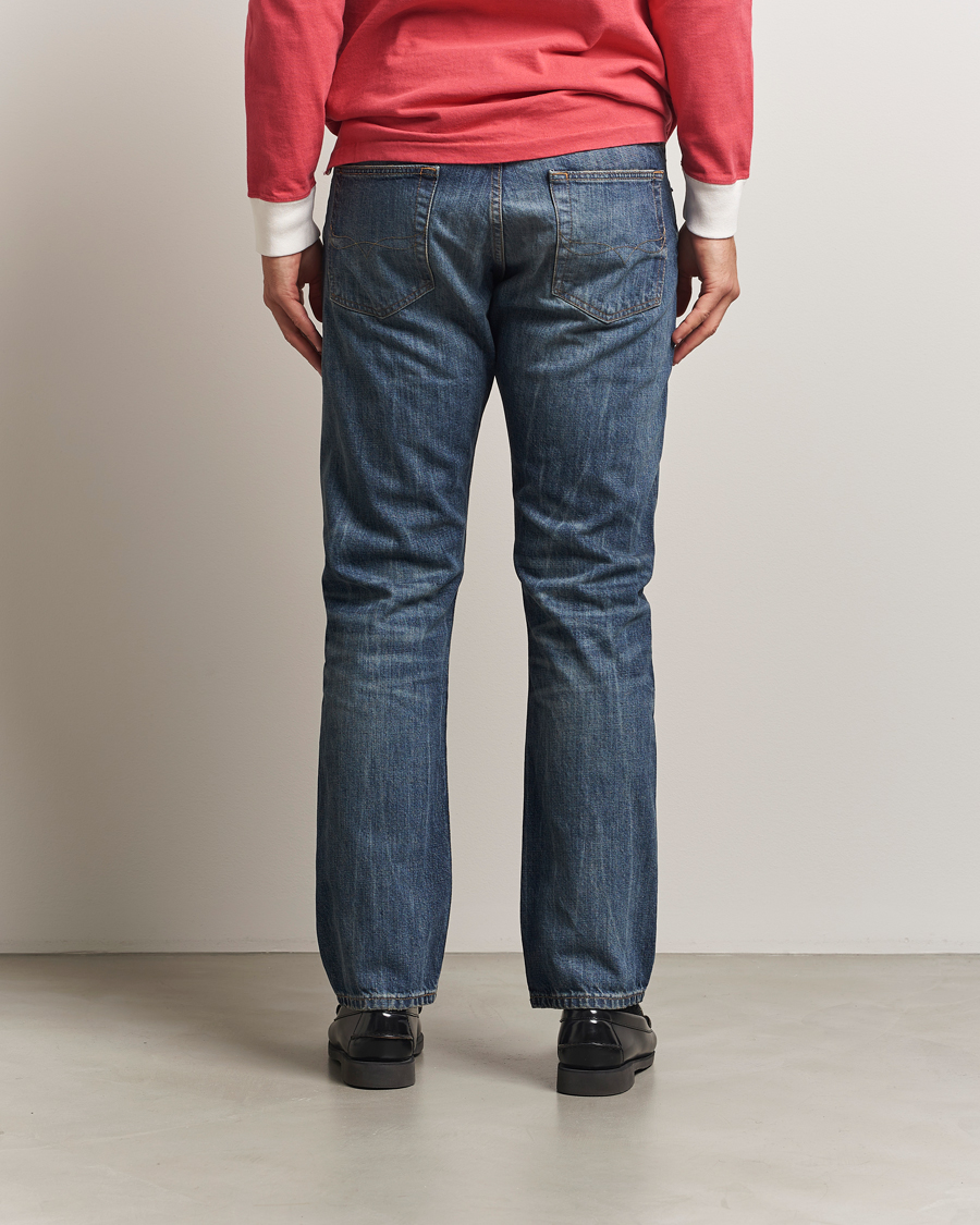 Mies | Farkut | Polo Ralph Lauren | Hampton Ridig Denim Straight Jeans Mid Blue