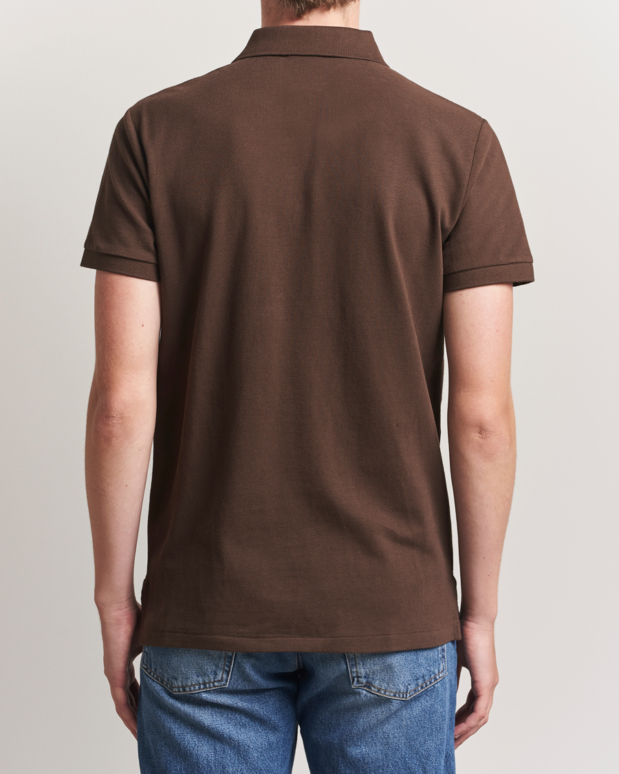 Mies | Pikeet | Polo Ralph Lauren | Custom Slim Fit Polo Nutmeg Brown