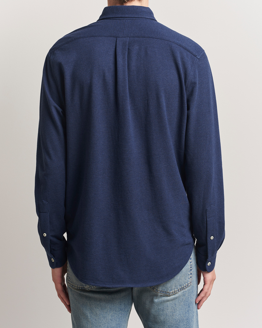 Mies | Kauluspaidat | Polo Ralph Lauren | Featherweight Mesh Shirt Spring Navy Heather