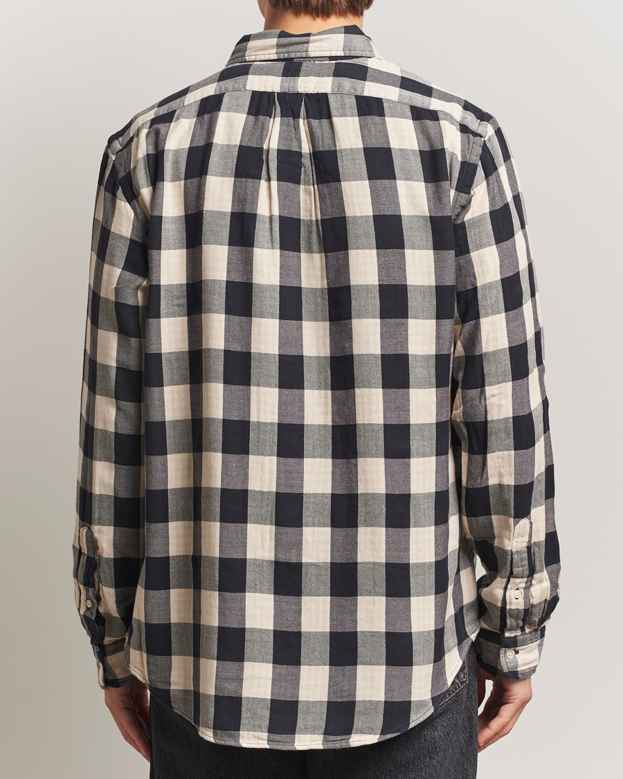 Mies | Kauluspaidat | Polo Ralph Lauren | Custom Fit Double Faced Checked Shirt Cream/Black