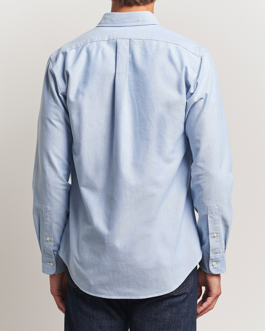 Mies | Kauluspaidat | Polo Ralph Lauren | Custom Fit Dog Pocket Oxford Shirt Blue Retriever