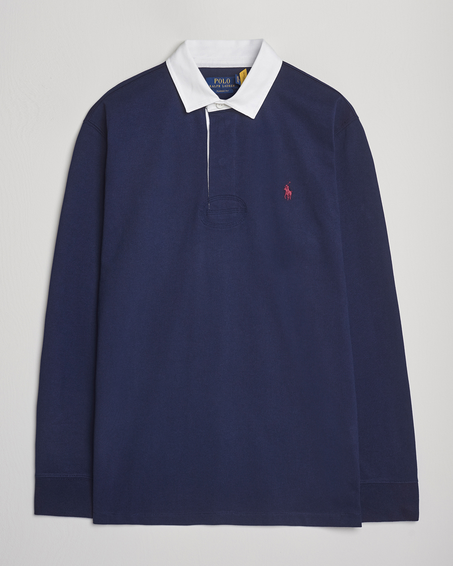 Mies | Puserot | Polo Ralph Lauren | Jersey Rugger Newport Navy