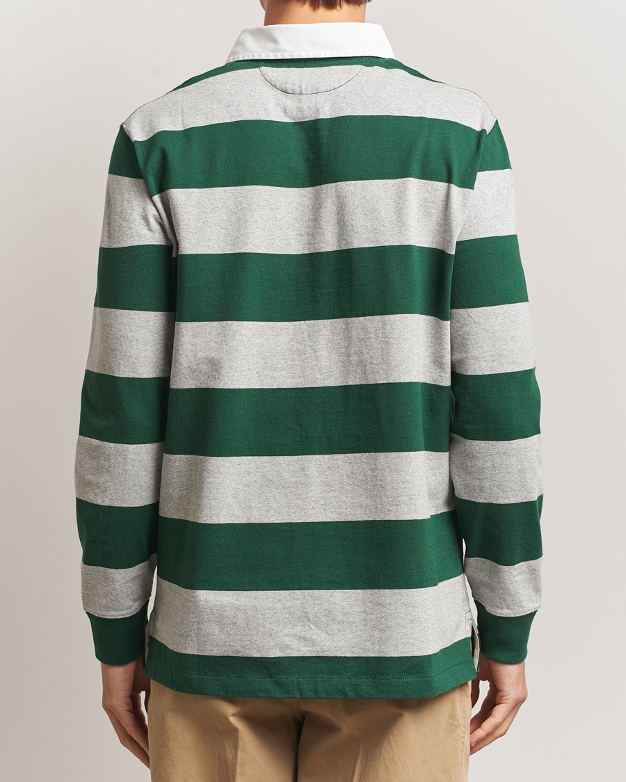 Mies | Puserot | Polo Ralph Lauren | Jersey Striped Rugger Vintage Pine/Andover Heather