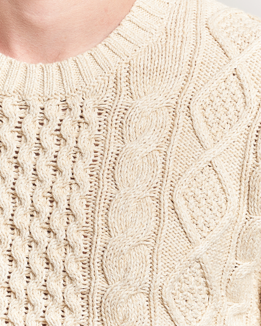 Mies | Puserot | Polo Ralph Lauren | Cotton Marl Pullover Oatmeal