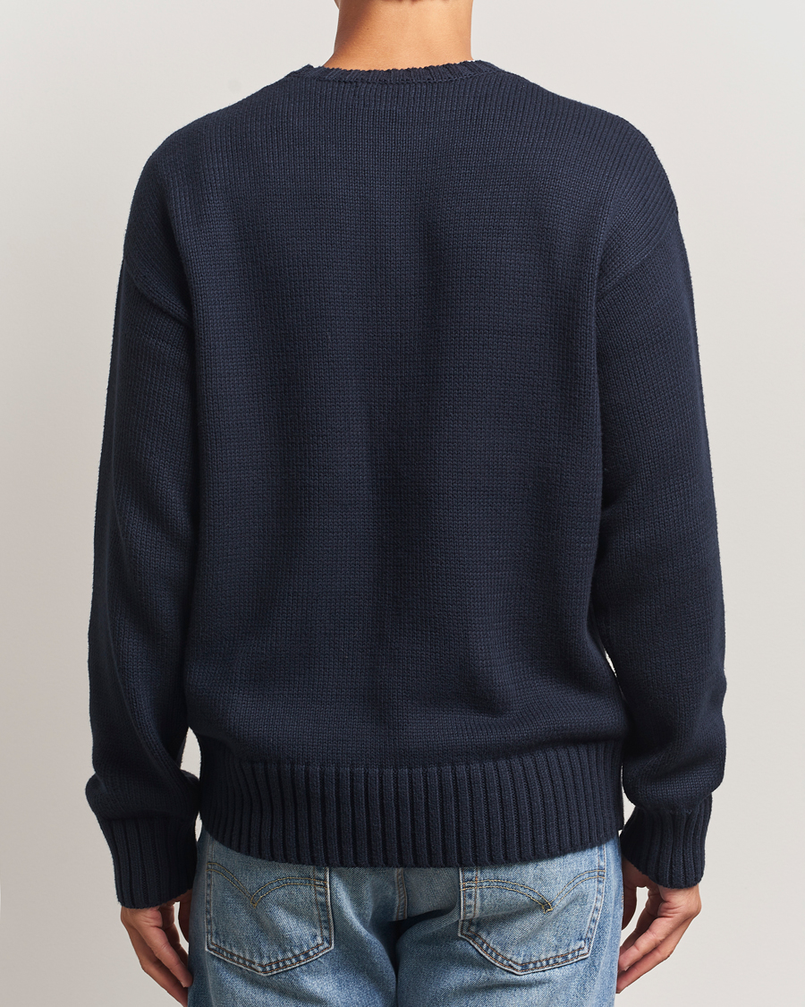 Mies | Puserot | Polo Ralph Lauren | Cotton Logo Sweater Hunter Navy