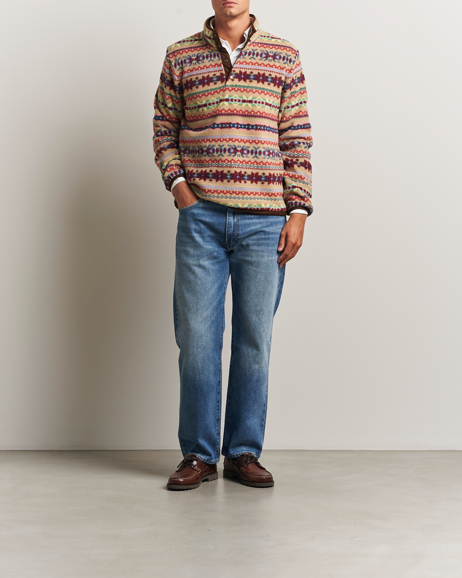 Mies | Puserot | Polo Ralph Lauren | Printed Fleece Camel Combo