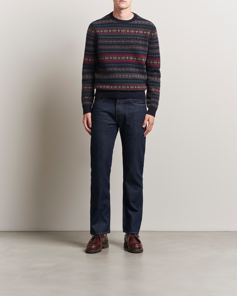 Mies | Puserot | Polo Ralph Lauren | Fairisle Wool Sweater Navy Combo