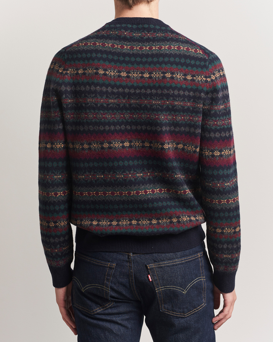 Mies | Puserot | Polo Ralph Lauren | Fairisle Wool Sweater Navy Combo