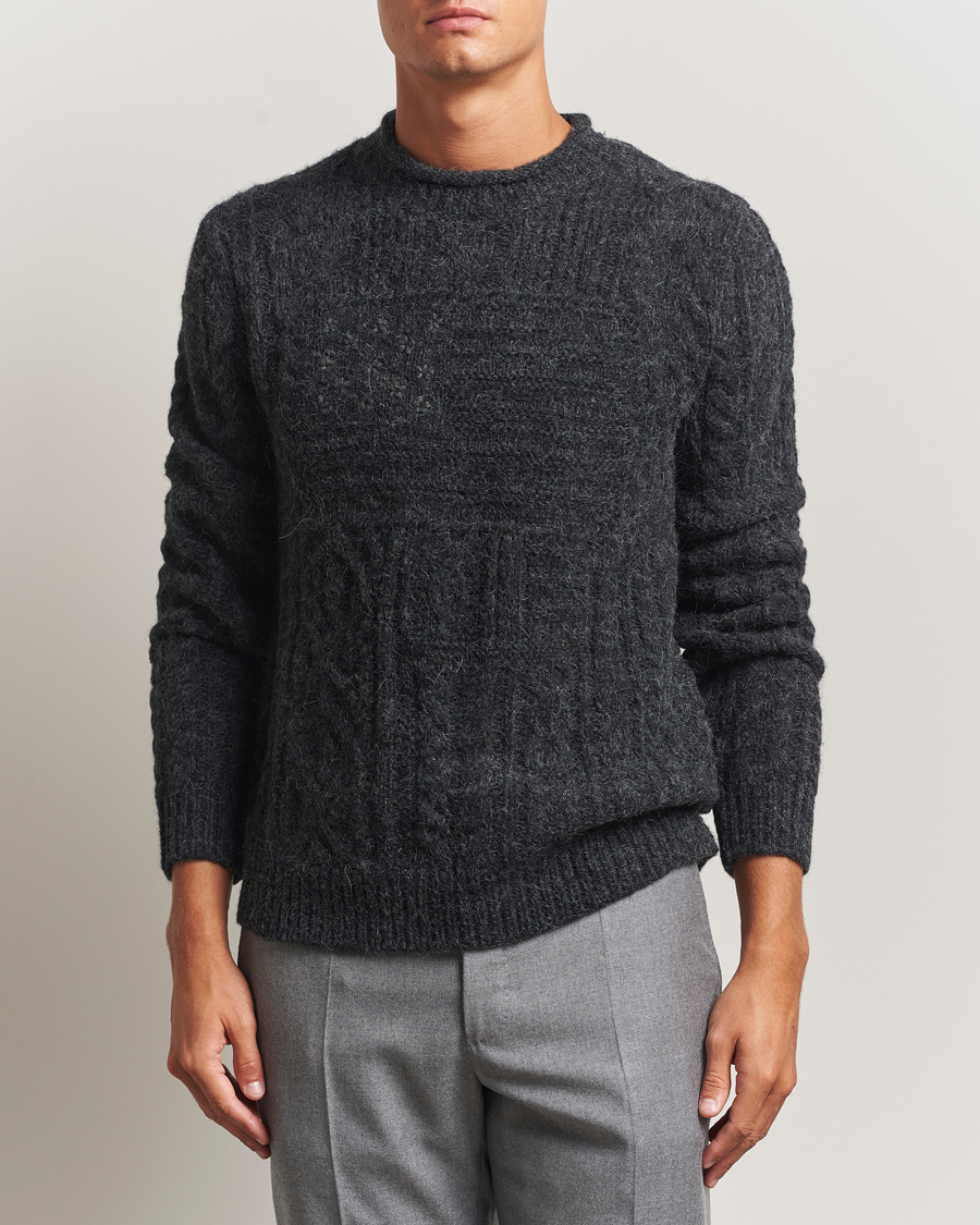 Mies | Puserot | Polo Ralph Lauren | Wool Blend Sweater Dark Granite Heather