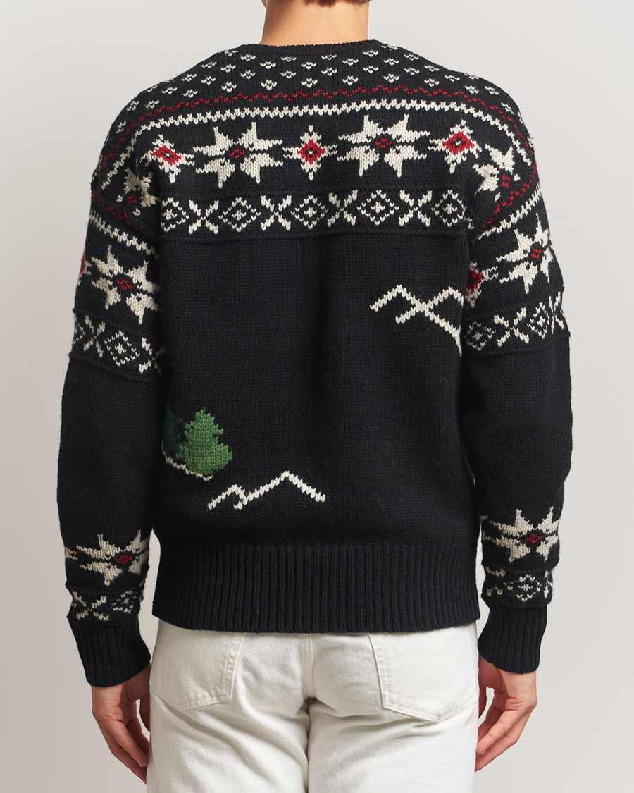 Mies | Puserot | Polo Ralph Lauren | Wool Skier Sweater Black Combo