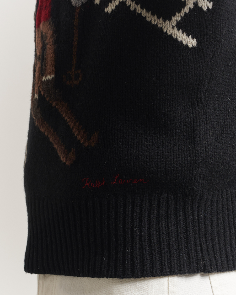 Mies | Puserot | Polo Ralph Lauren | Wool Skier Sweater Black Combo