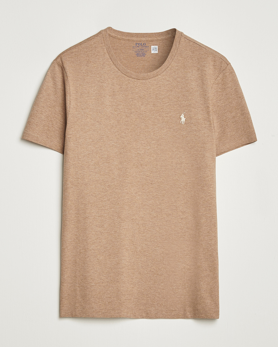 Mies | T-paidat | Polo Ralph Lauren | Crew Neck T-Shirt Grey Cloud Heather