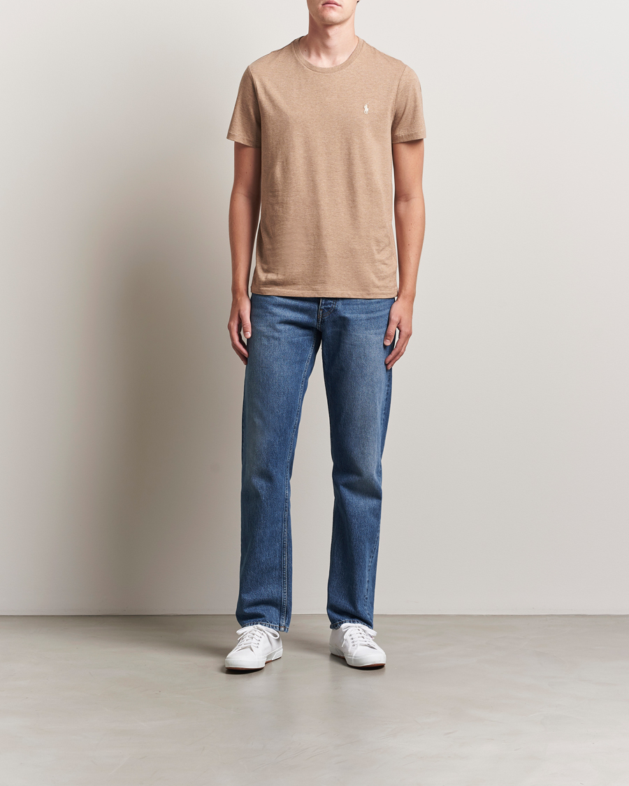 Mies | T-paidat | Polo Ralph Lauren | Crew Neck T-Shirt Grey Cloud Heather