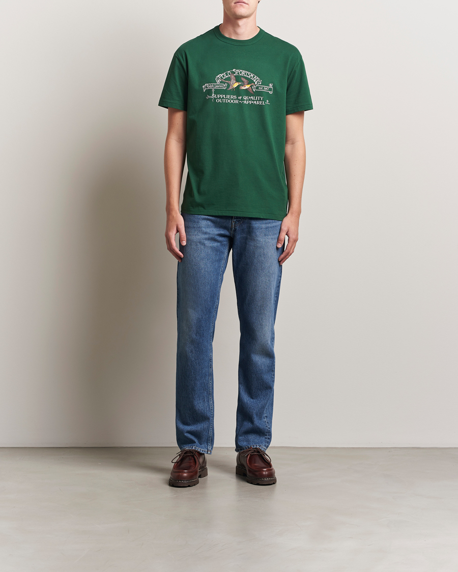 Mies | T-paidat | Polo Ralph Lauren | Classic Fit Logo T-Shirt Vintage Pine