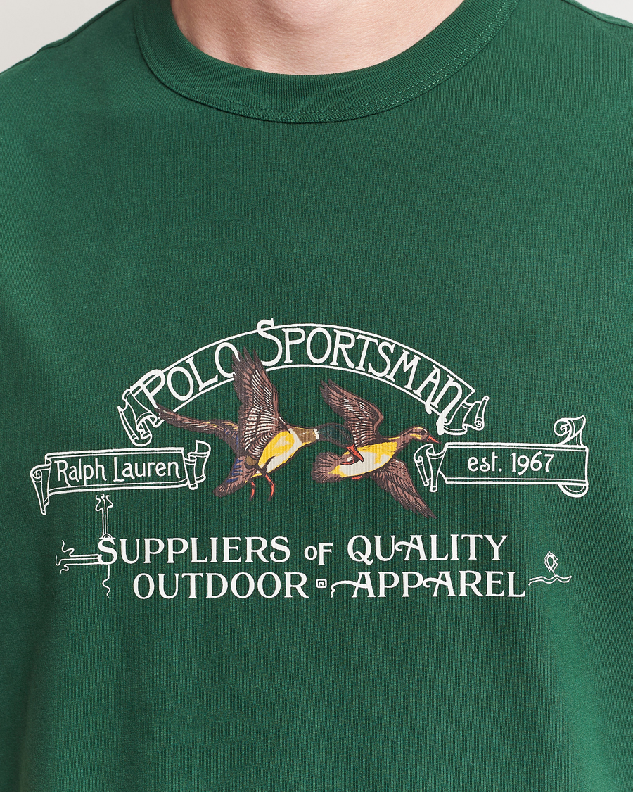 Mies | T-paidat | Polo Ralph Lauren | Classic Fit Logo T-Shirt Vintage Pine