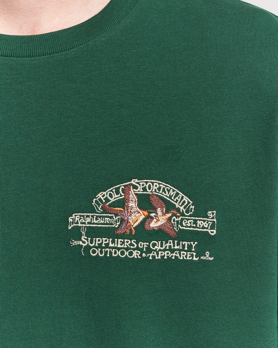 Mies | T-paidat | Polo Ralph Lauren | Classic Fit Long Sleeve Jersey T-Shirt Vintage Pine