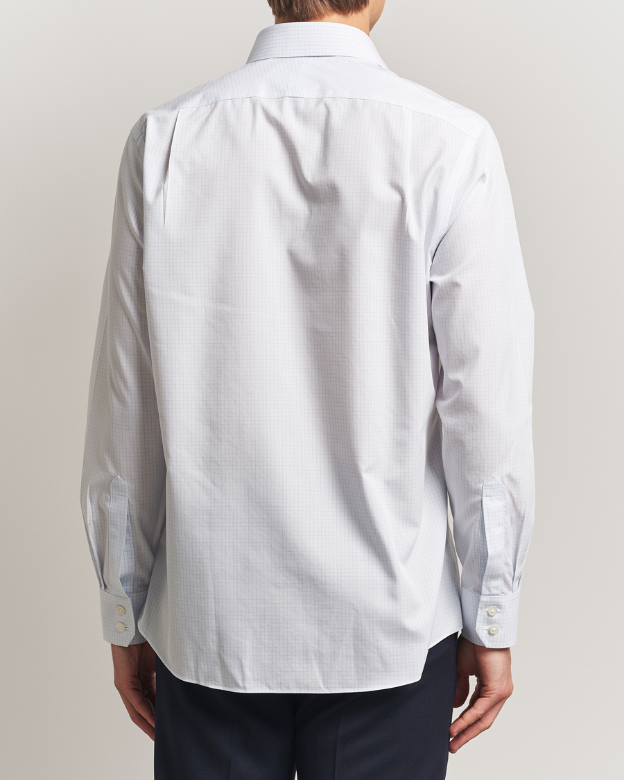 Mies | Kauluspaidat | Charles Tyrwhitt | Slim Fit Non Iron Poplin Check Shirt Ice Blue