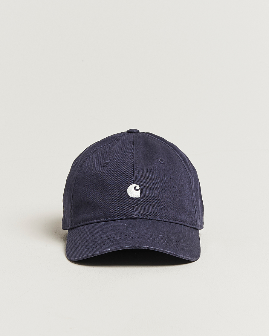 Mies | Päähineet | Carhartt WIP | Madison Logo Cap Dark Navy