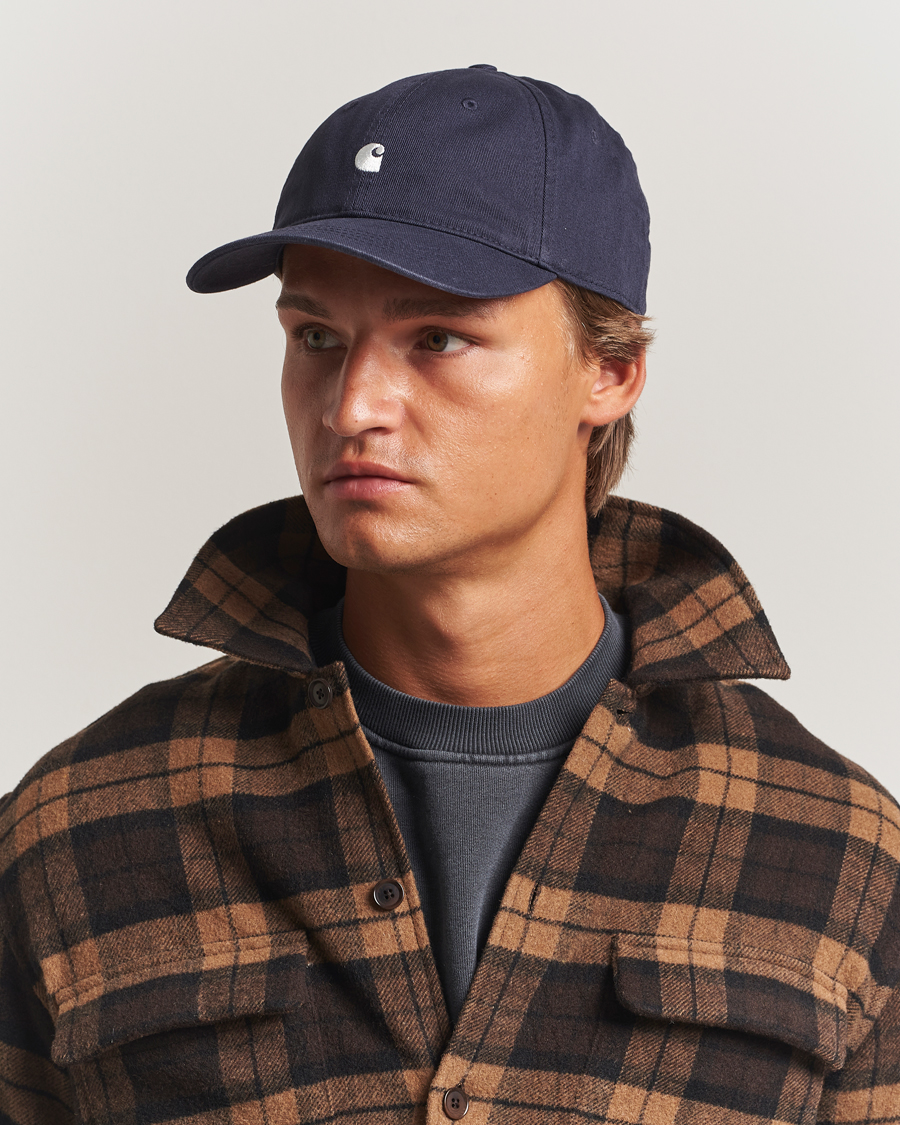Mies | Päähineet | Carhartt WIP | Madison Logo Cap Dark Navy