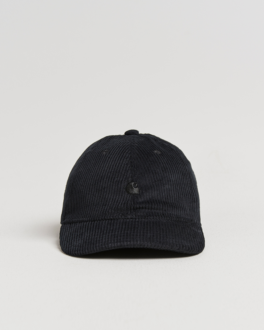 Mies | Carhartt WIP Harlem Cord Cap Black | Carhartt WIP | Harlem Cord Cap Black