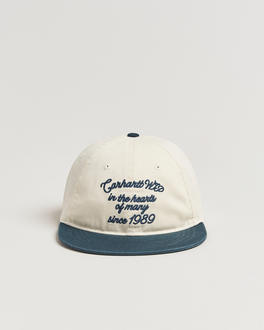 Mies | Carhartt WIP Alston Cap Natural/Deep Lagon | Carhartt WIP | Alston Cap Natural/Deep Lagon