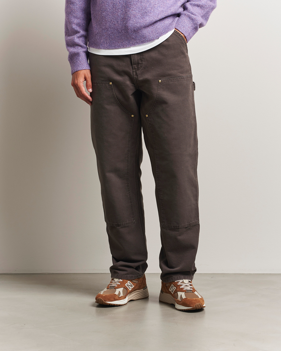 Mies | Housut | Carhartt WIP | Double Knee Pants Tobacco