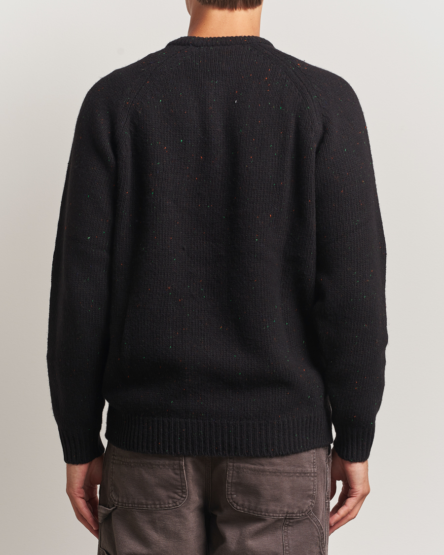 Mies | Puserot | Carhartt WIP | Anglistic Wool/Cotton Sweater Black