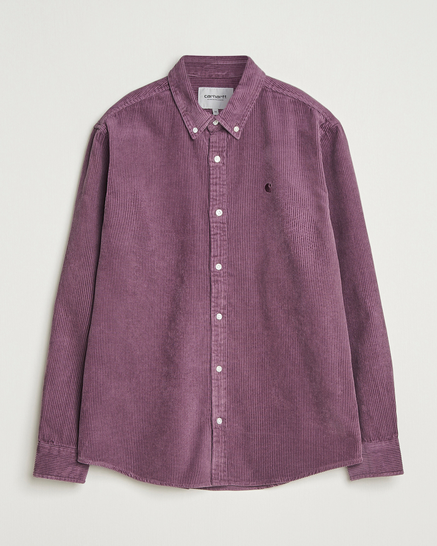 Mies | Kauluspaidat | Carhartt WIP | Madison Cord Shirt Phlox