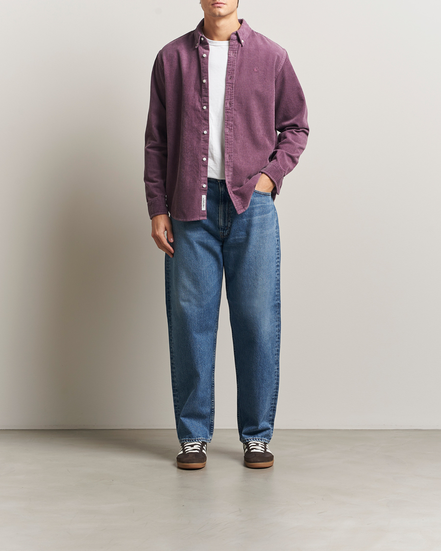 Mies | Kauluspaidat | Carhartt WIP | Madison Cord Shirt Phlox