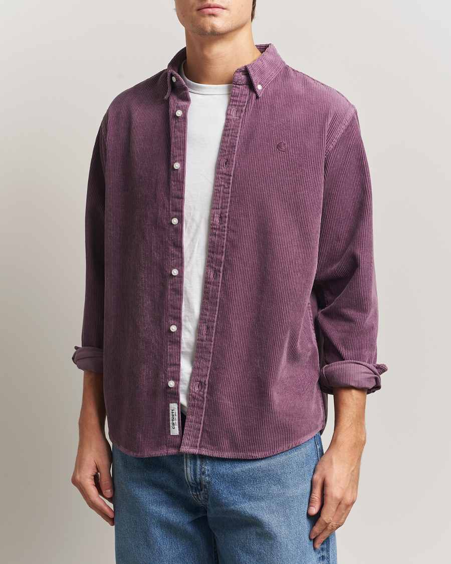 Mies | Kauluspaidat | Carhartt WIP | Madison Cord Shirt Phlox