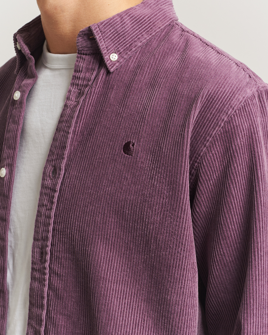 Mies | Kauluspaidat | Carhartt WIP | Madison Cord Shirt Phlox