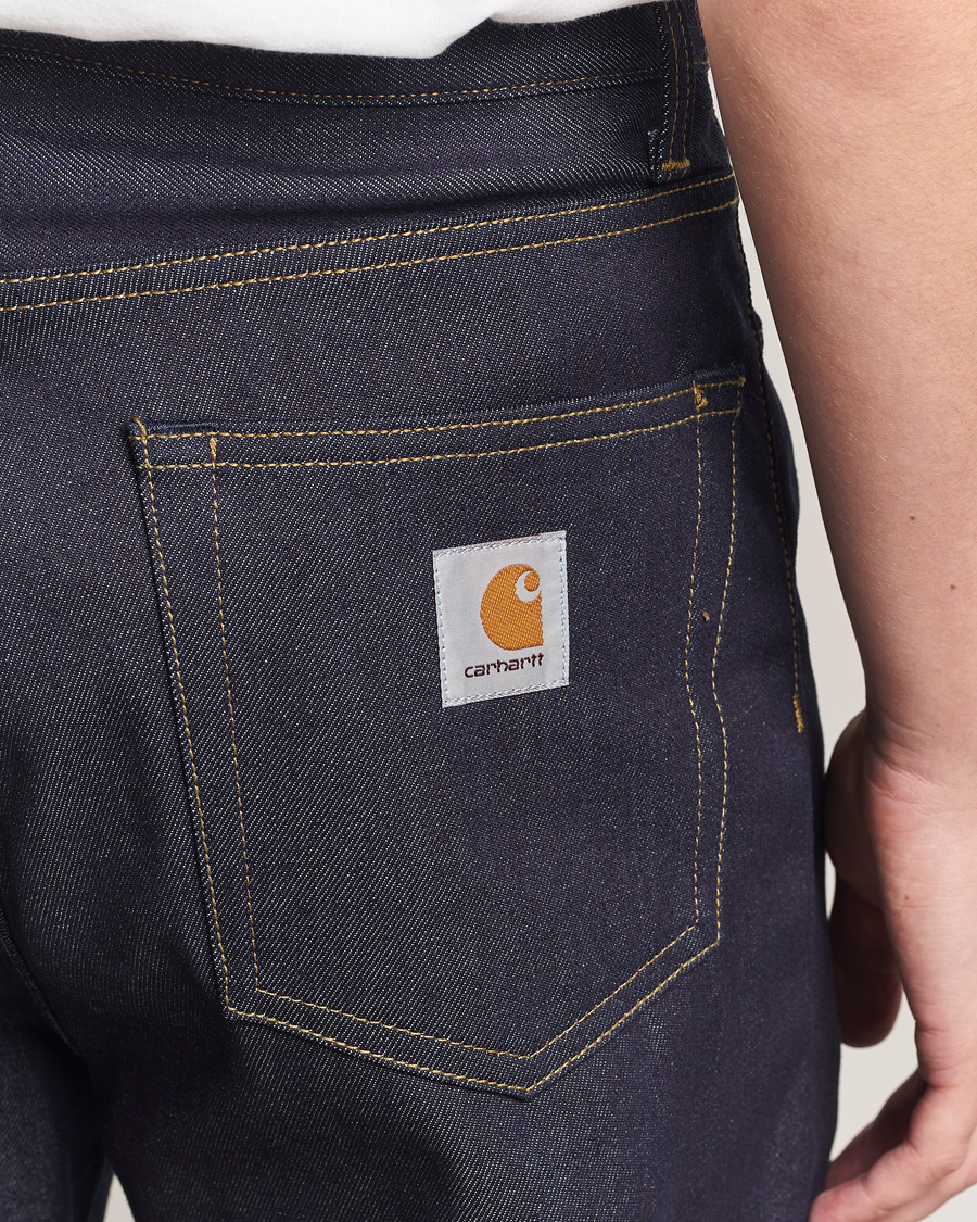 Mies | Farkut | Carhartt WIP | Landon Pant Robertson Denim Blue Rigid