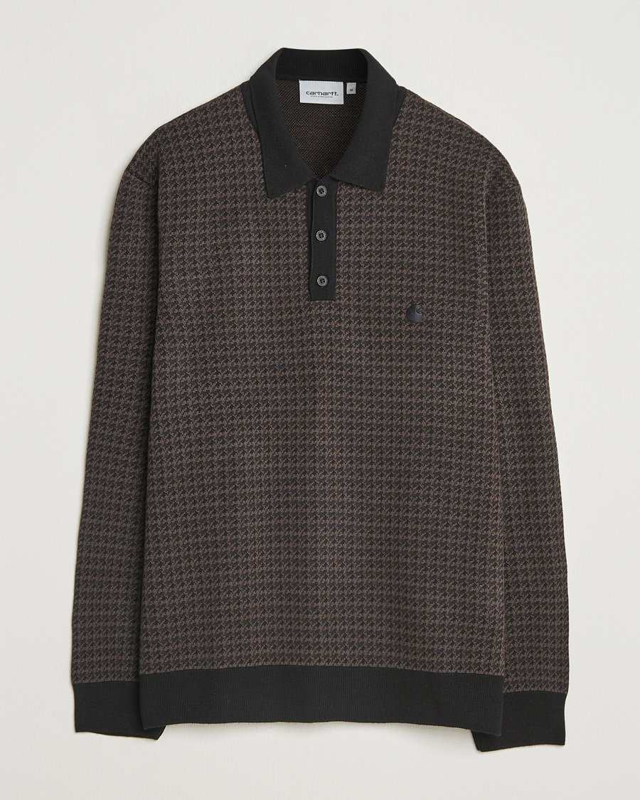 Mies | Puserot | Carhartt WIP | Lowis Houndstooth Polo Vitola Heater