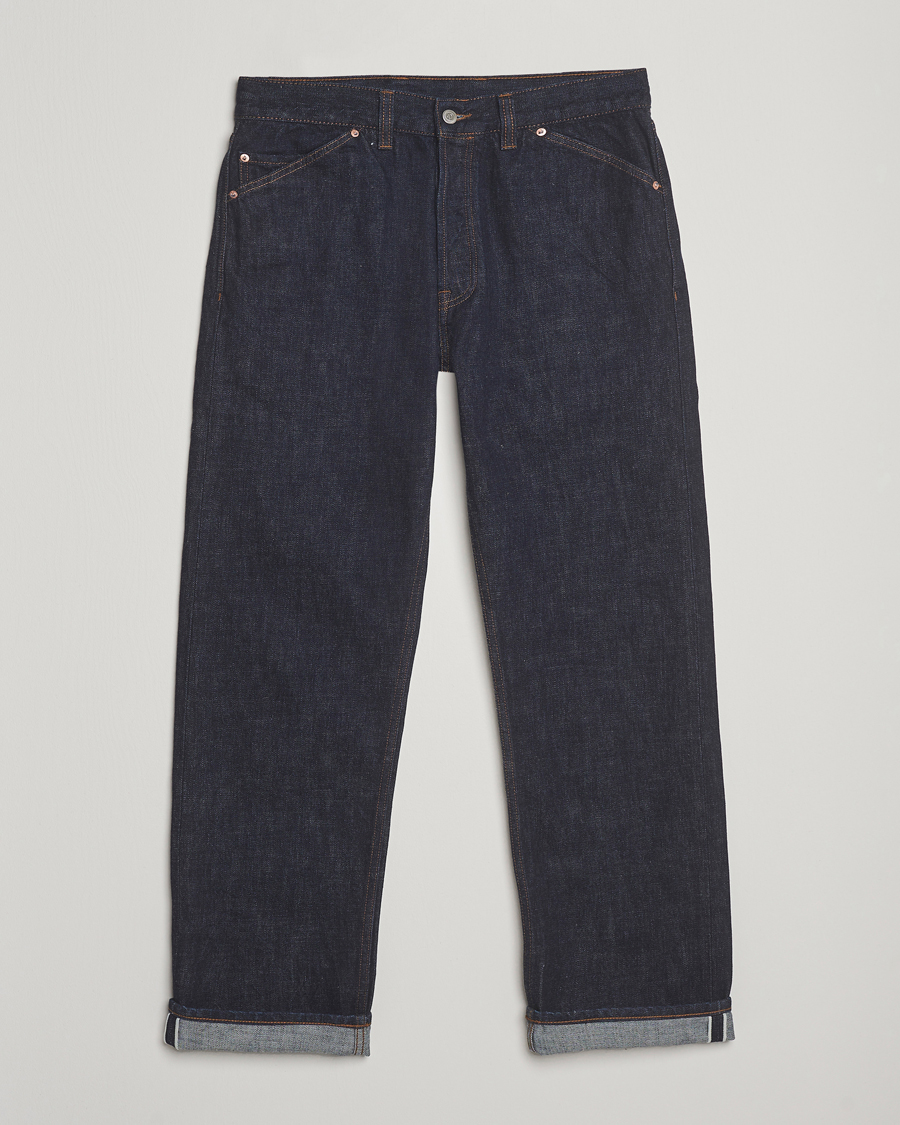 Mies | Farkut | Drake's | 5-Pocket Japanese Selvedge Jeans Indigo