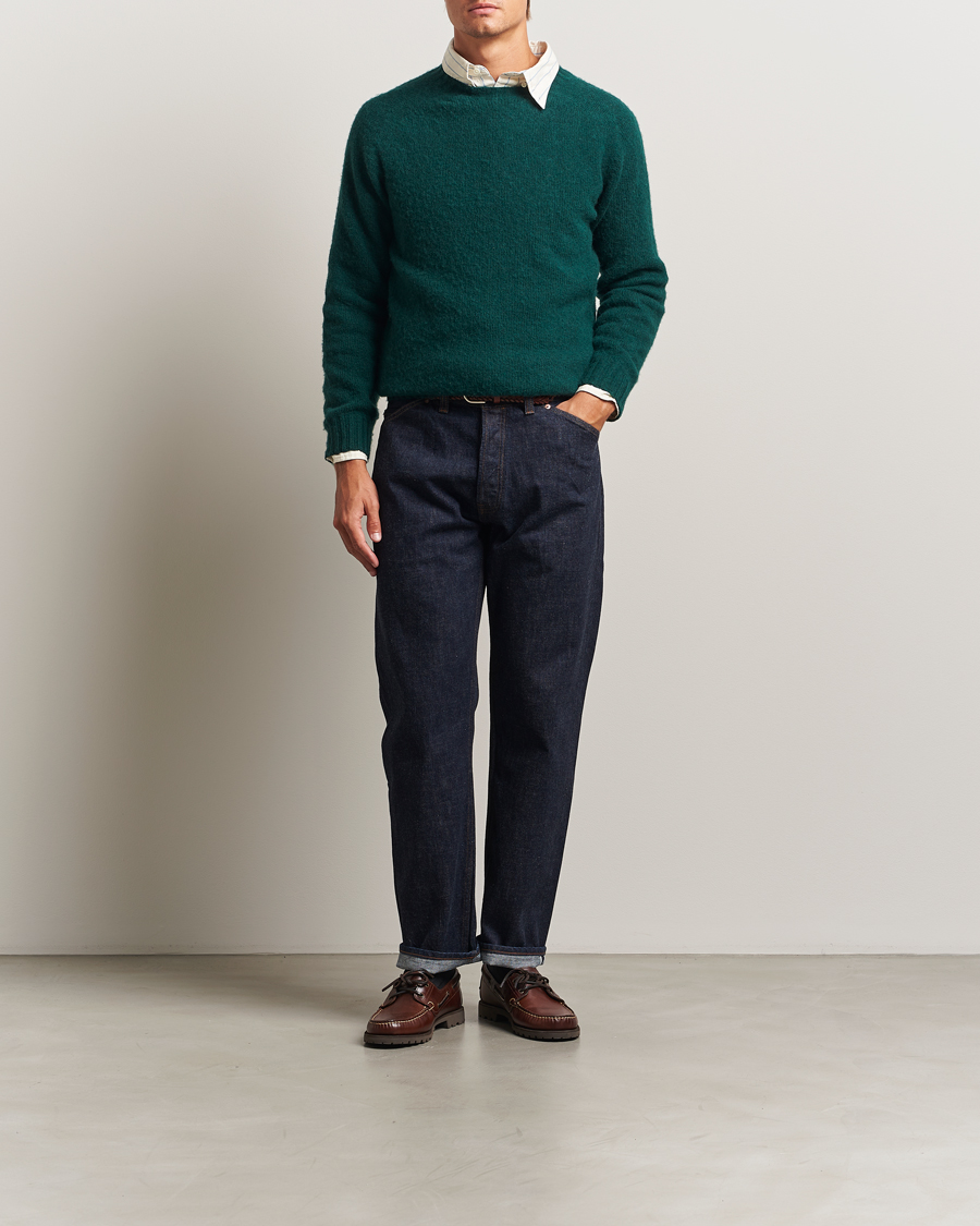 Mies | Farkut | Drake's | 5-Pocket Japanese Selvedge Jeans Indigo