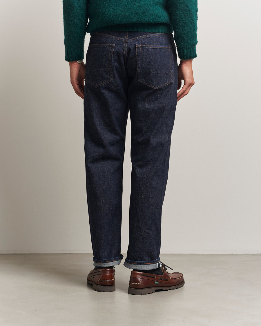 Mies | Farkut | Drake's | 5-Pocket Japanese Selvedge Jeans Indigo
