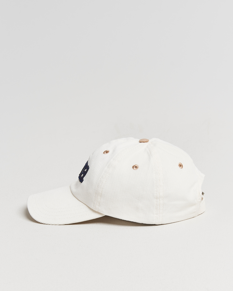 Mies | Päähineet | Drake's | Motel Felt Baseball Cap Ecru