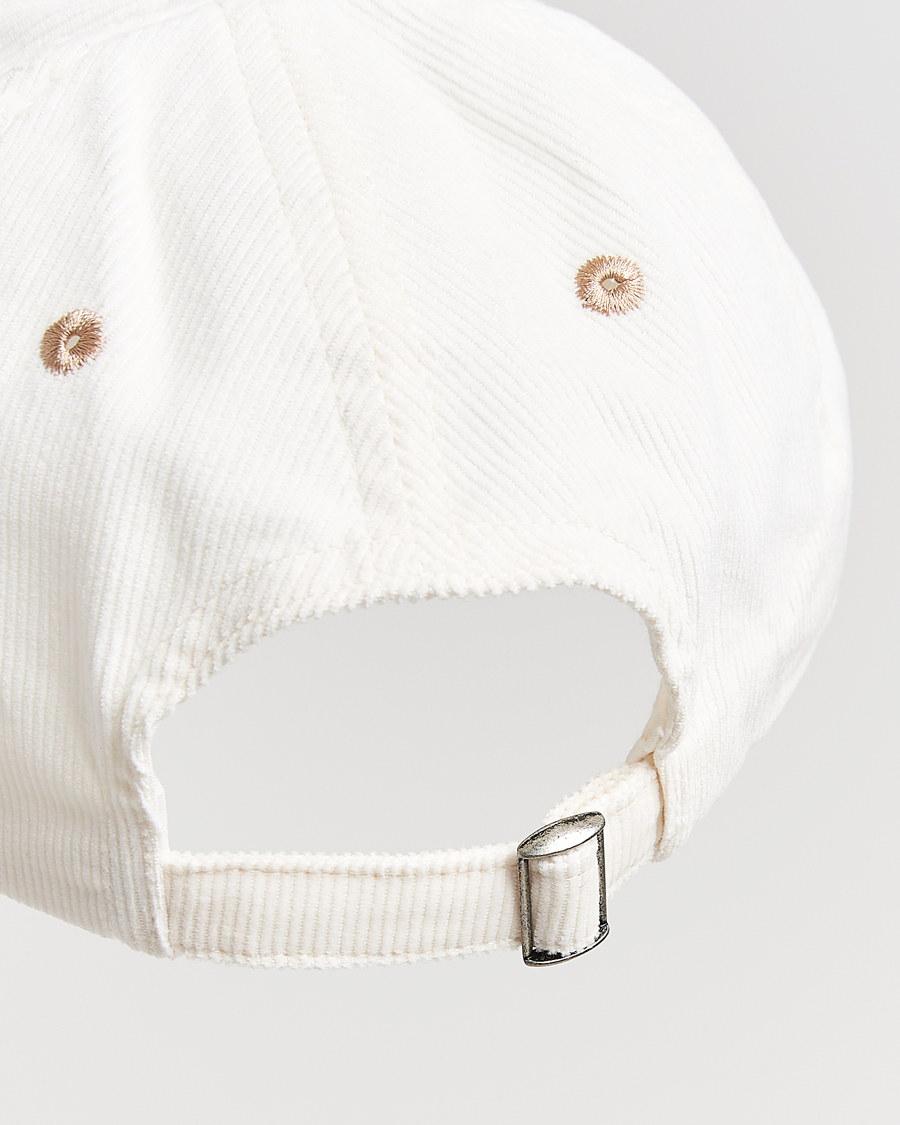 Mies | Päähineet | Drake's | Motel Felt Baseball Cap Ecru