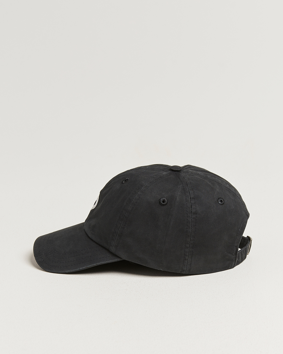 Mies | Päähineet | Drake's | Horseshoe Chainstitch Cap Black